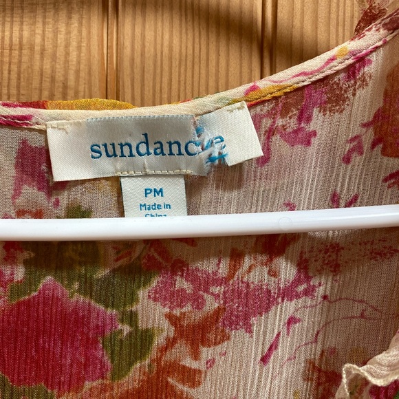 Sundance Vibrant Floral Full Length Vest - Picture 4 of 9